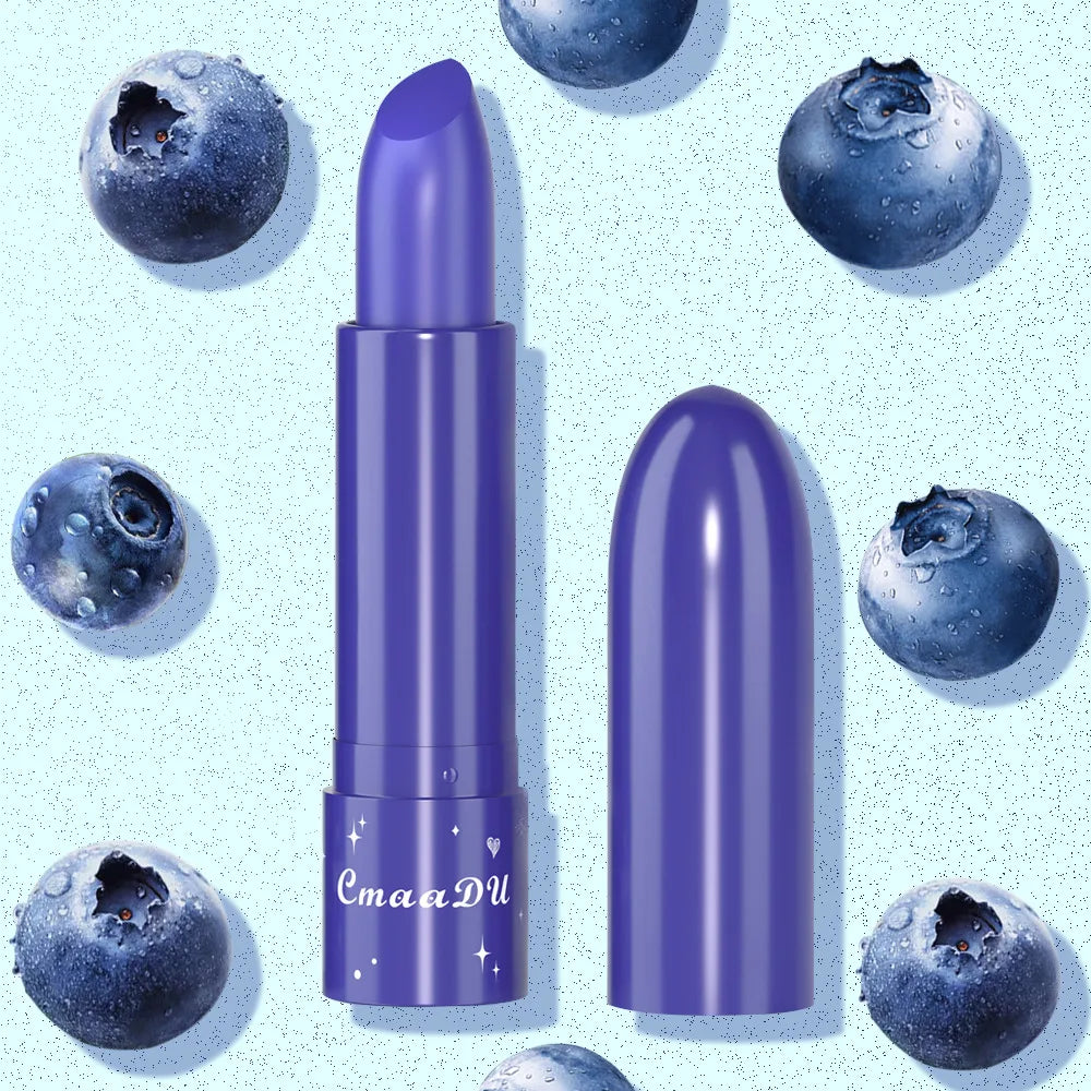 6 Colors Fruity Lip Balm Waterproof Fruit Color Tinted Shine Changing Moisturizing Nourishing lipstick Make Up Lip Care