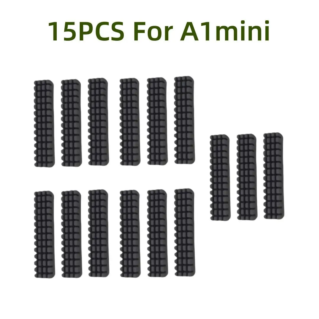 Nozzle Brush For Bambu Lab A1 Wiper Silicone Brush Hotbed Mounted Scrubbers For Bambu A1 Mini Cleaning Tool 3D Printer Accessory