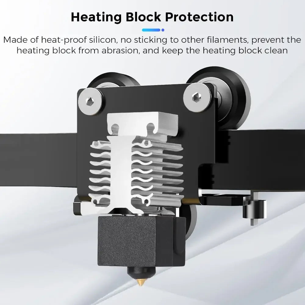 Creality Ender 3 V3 SE Silicon Sock 3pcs Heat Resistant Hotend Silicone Cover Original 3D Printer Accessories For Ender-3 V3 SE