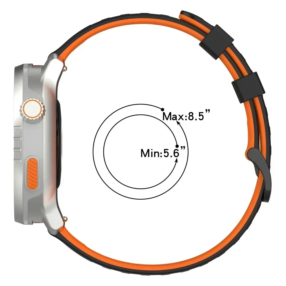 22mm Silicone Band for HUAWEI Watch GT6 5 Pro GT 6 5 4 3 2 46mm Sport Strap WATCH 5 4 Pro/GT3 SE/Buds Bracelet Adjustable Straps