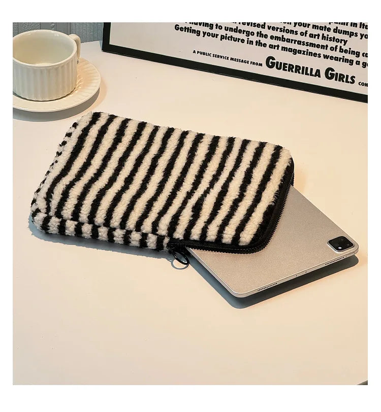 Plush Liner Bag Tablet Laptop Case For Ipad Pro11 Air6 4 510.9 Macbook Air13.3 Pro14 Xiaomi Huawei Samsung15.6 Laptop Sleeve