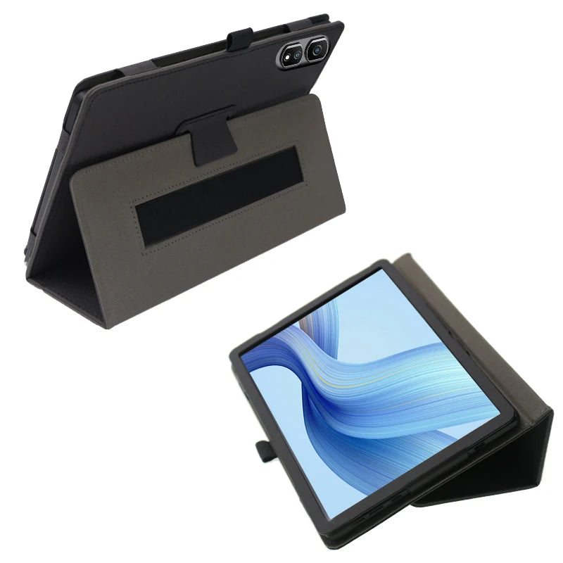 Funda Case For Blackview Tab 16 Pro Case 11" Tablet PC Magnetic Cover with Hand Strap Folio PU Leather Folding Stand