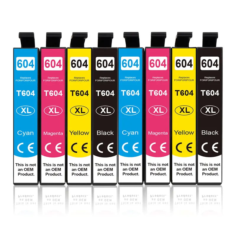 T604 Ink Cartridge FULL For Epson T 604XL T 604 XL Compatible XP 2200 2205 3200 3205 4200 WF 2910 2930 2950 Printer