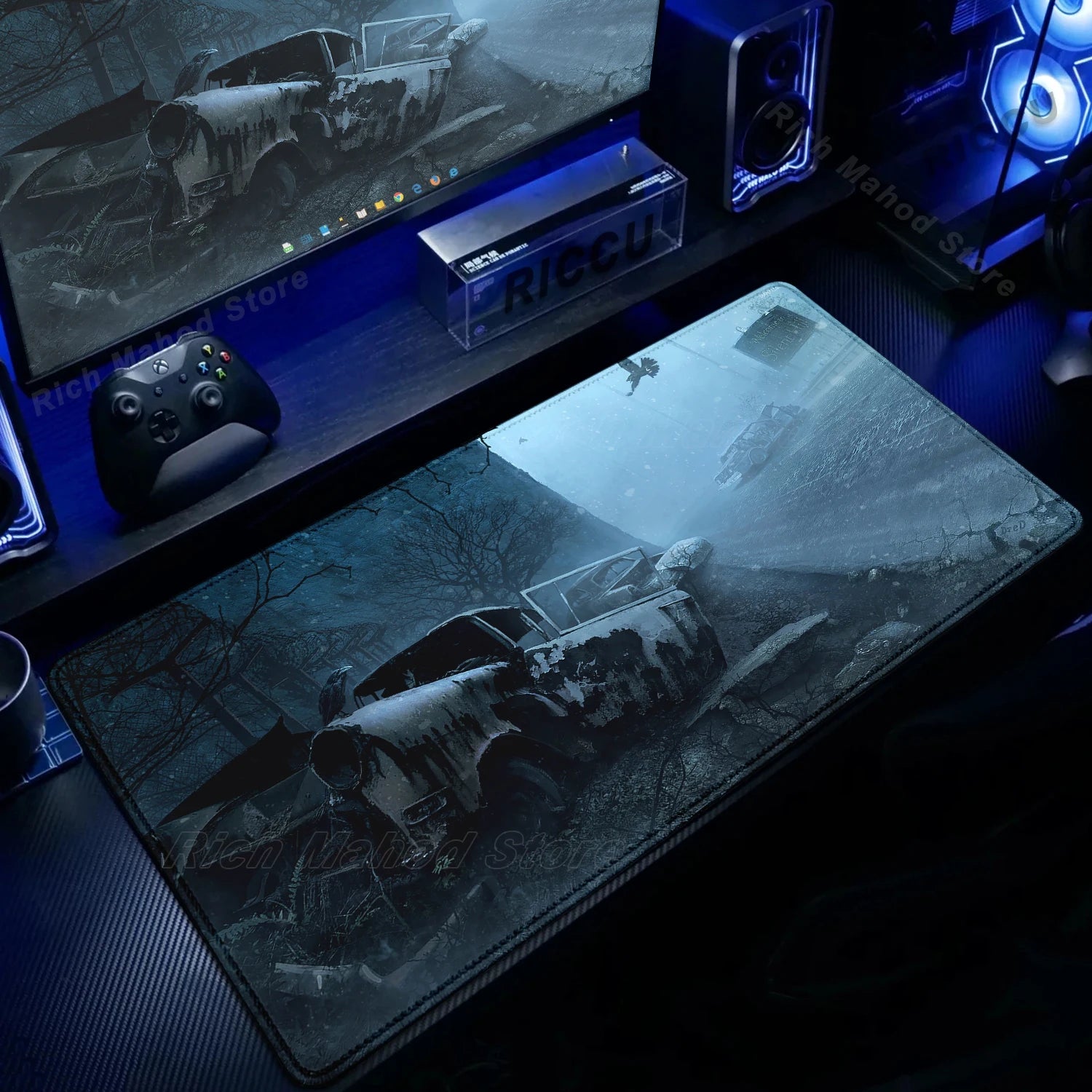 Game S_silent Hill Mouse Pad Large Gaming Extended Mat Gamer PC Mousepad Compute Keyboard Mousemat XXL Carpet Laptop accessories