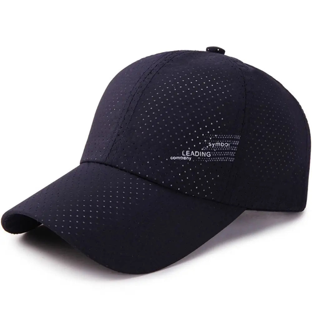 Fashion Breathable Adjustable Quick-drying Baseball Caps Baseball Hats Sunscreen Hats Golf Fishing Cap