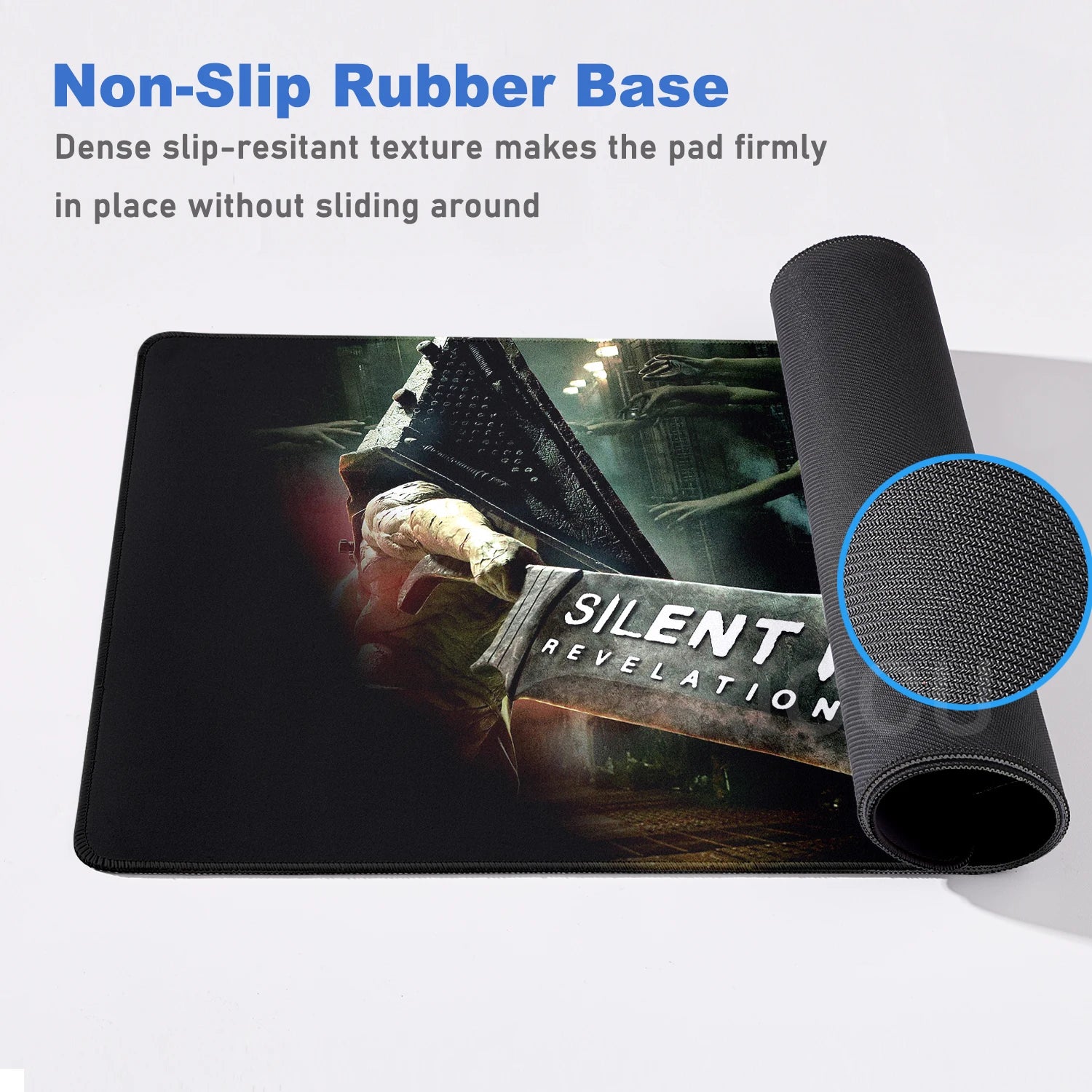 Game S_silent Hill Mouse Pad Large Gaming Extended Mat Gamer PC Mousepad Compute Keyboard Mousemat XXL Carpet Laptop accessories