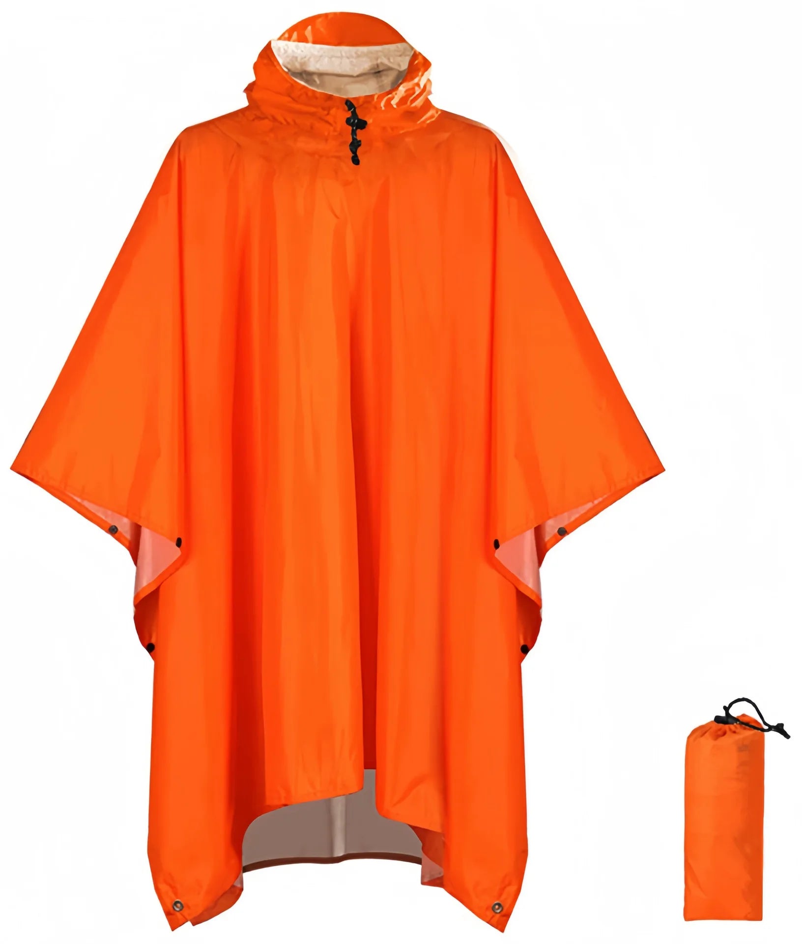 Outdoor Windproof Waterproof Multifunctional Three in One Outdoor Rain Shelter Hiking Cycling High-quality Adult Raincoat