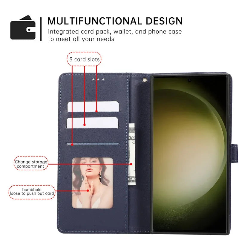Luxury Leather Phone Case for Google Pixel 10 9 Pro XL 10A 9A 8 8A 7 7A 6 5 Pixel 10Pro XL Flip Wallet Card Stand Cover Coque