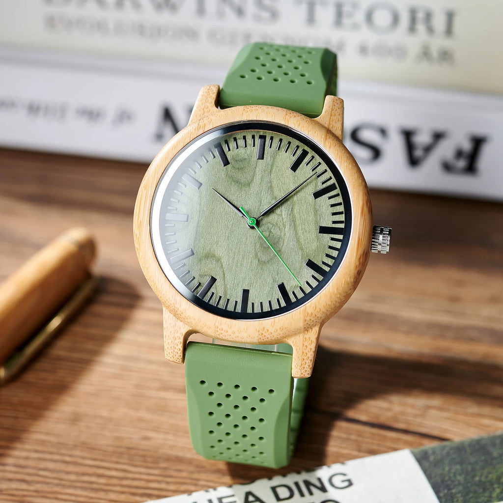 BOBO BIRD Wood Watch for Men and Women Unisex Lightweight Handcrafted Wooden Watches Limited Time Offer Customized
