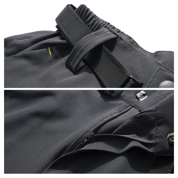 Spring Hiking Pants Men Waterproof Can be converted into shorts Fishing Wear Climbing Clothes Quick Dry Anti-UV Trousers