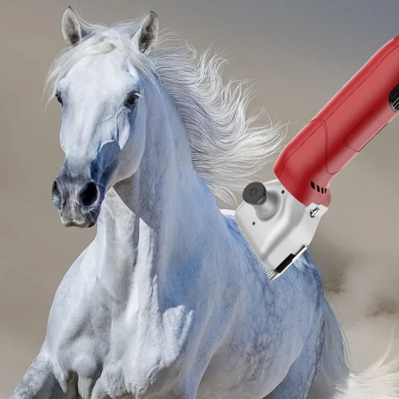 Electric Horse Hair Shearing Machine Special Hair Cleaning High-power Wool Scissors Waterproof Adjustable Wear-resistant Tools