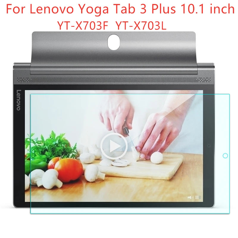 For Lenovo Yoga Smart Tab 5 2019 YT-X705 10.1" Tempered Glass Screen Protector Tab 3 Plus Pro 10 11 X50 X90 X703 Tablet HD Film