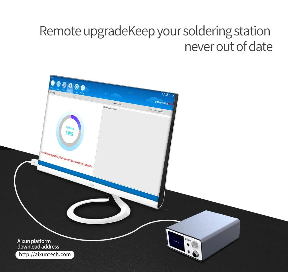 Aixun 200W T3A Smart Soldering Station Supports T12/T245 Handle for Motherboard PCB BGA Welding Repair Soldering Station Tools