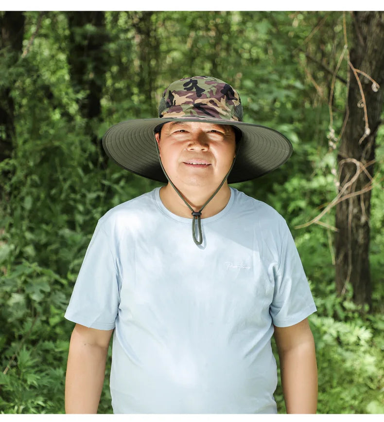 60-65cm Big Head Around The Hat Large Size Big Head Big Face Fat Large Sun Hat Male fisherman's Hat Sunscreen Cap