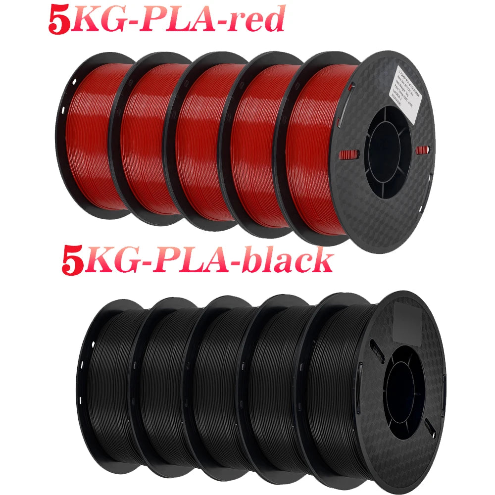 10KG/22LBS Mix Colors PLA TPU PETG filament 1kg 1 75mm For 3D Printer Material for 3D Printing filamento pla 3D Printer Filament