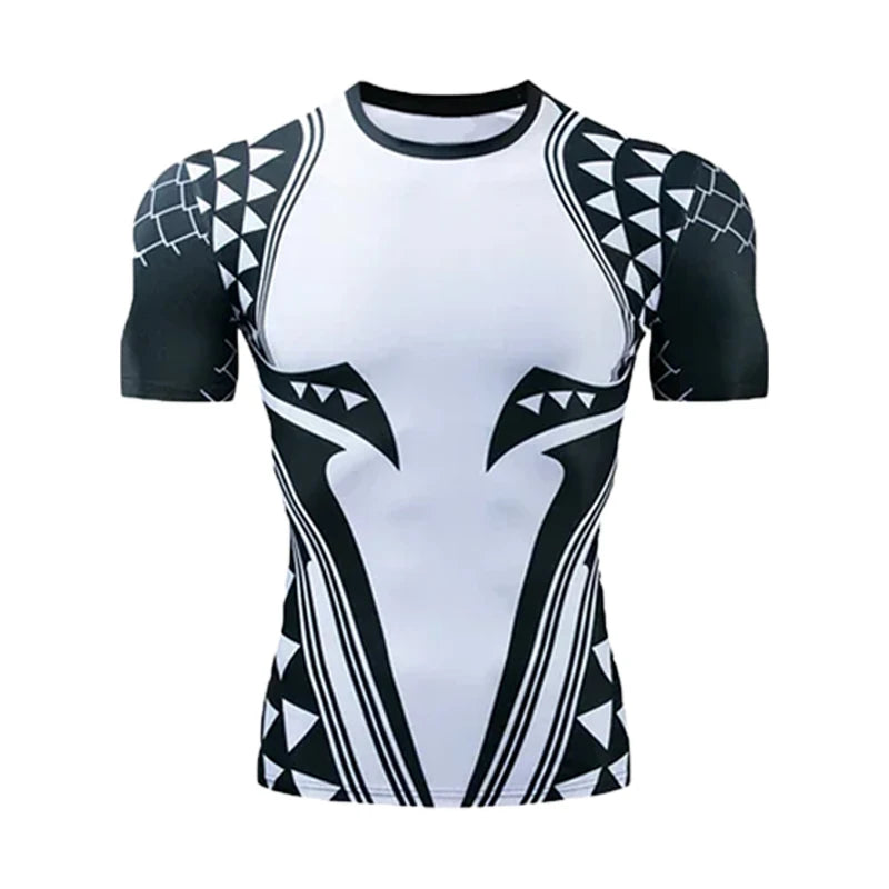 Red Nightwing Short-Sleeved Compression Shirt Print T-Shirt for Adults 2025 New Product Fitness Loose and Casual Top