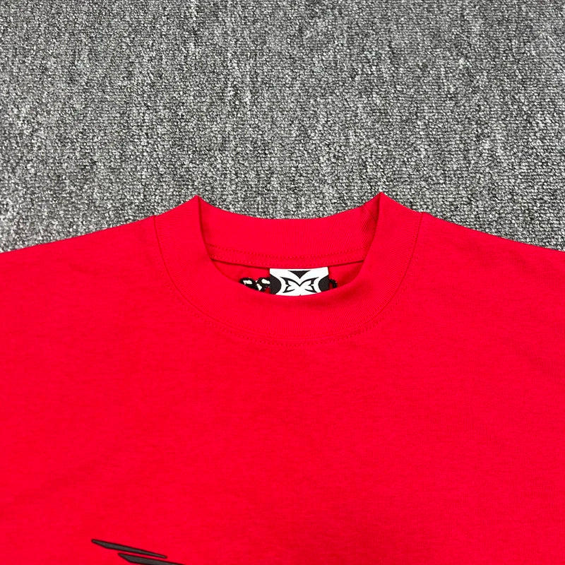 American High Street Trend Mertra T-shirt High-quality Cotton Casual Short-sleeved Top