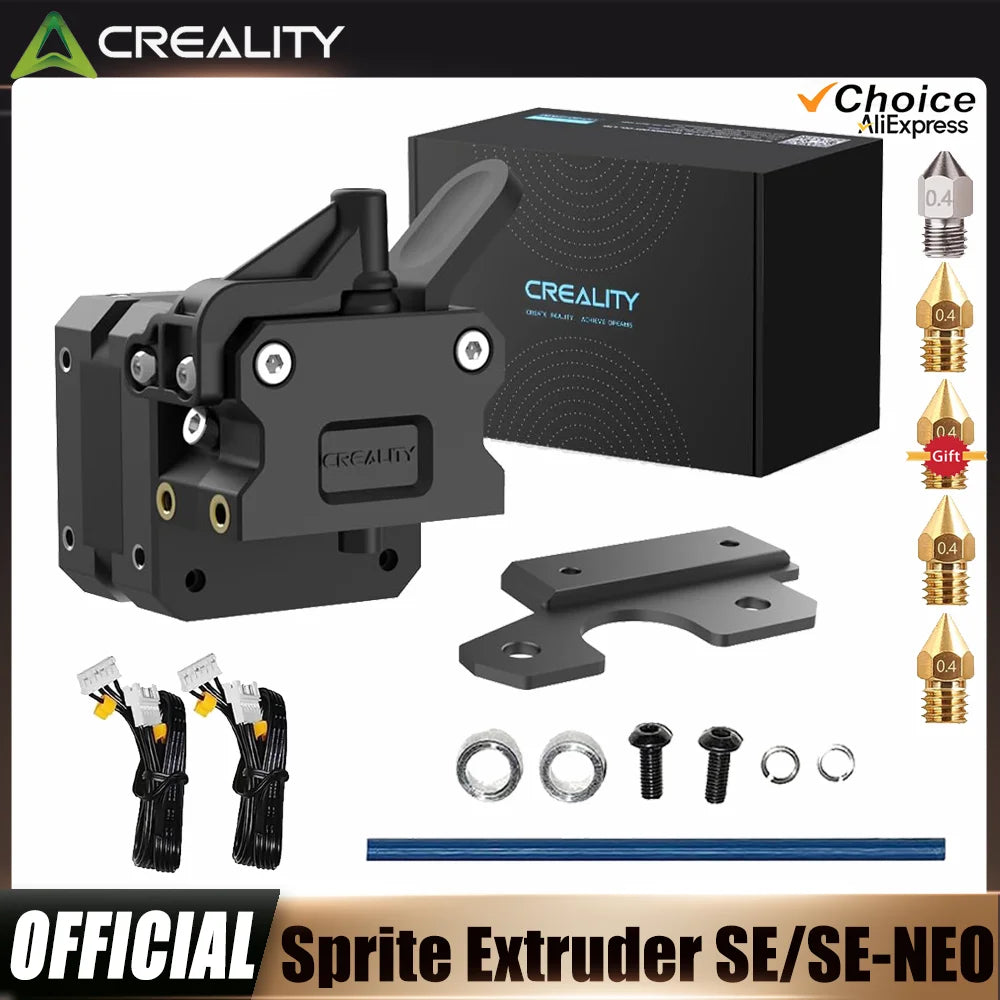 Creality Ender 3 Sprite Direct Drive  3D Printers Extruder Upgrades Kit with Dual Gear, High Torque for Ender 3 /Neo Series ﻿