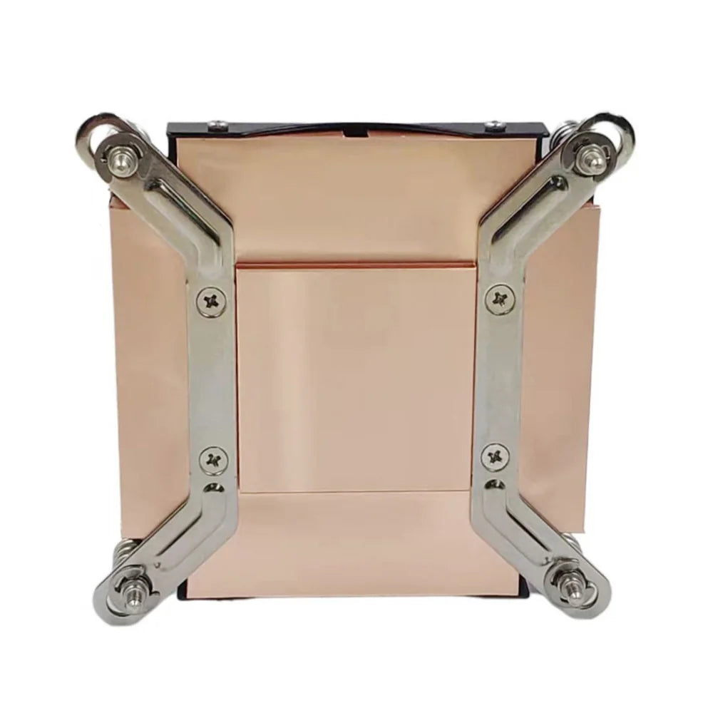 Full Pure Copper 1U Server Radiator 29mm Height Double Ball Turbo Cooling Fan LGA1700 2011 1200 115x AM4 AM5