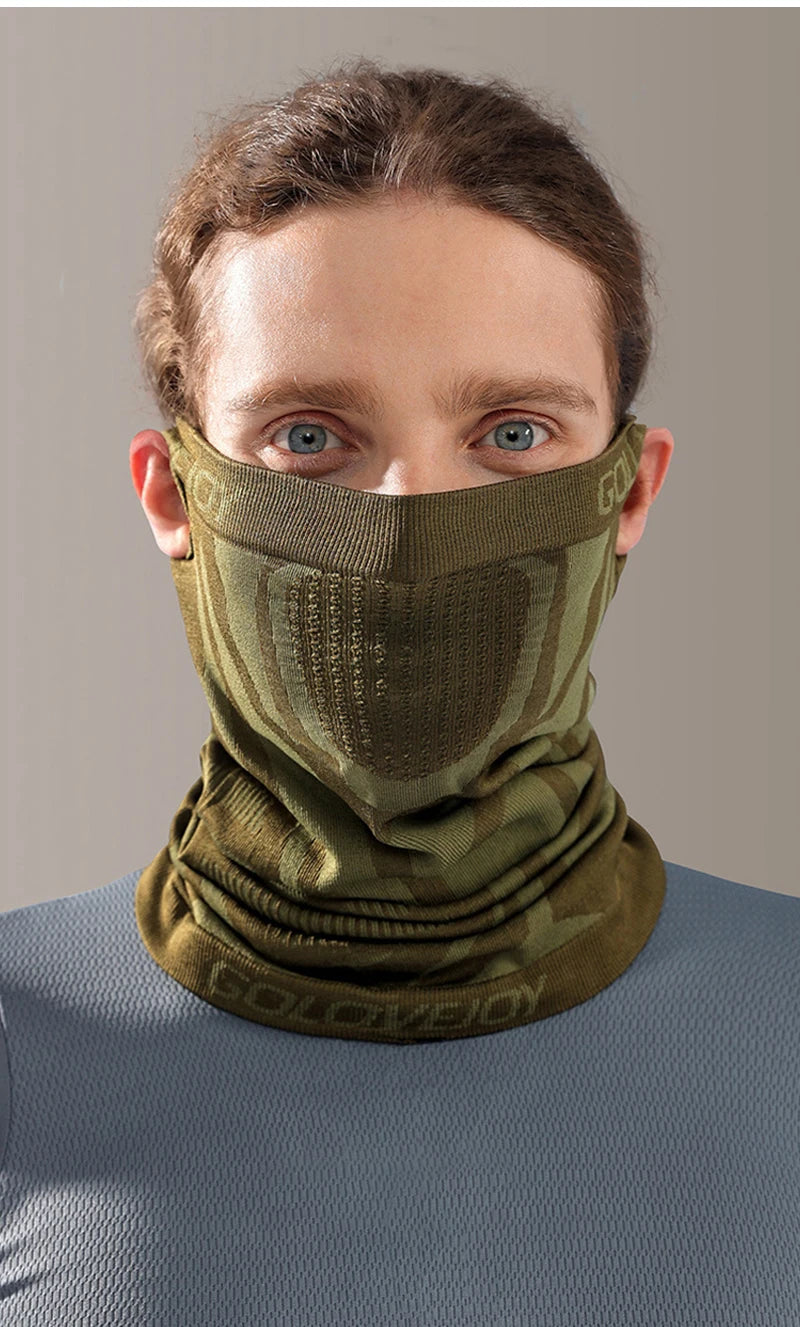 Motorcycle Mask Winter Half Face Mask Windproof Cycling Snowboard Ski Hiking Masks Sport Scarf Neck Gaiter Warm Bicycle Mask