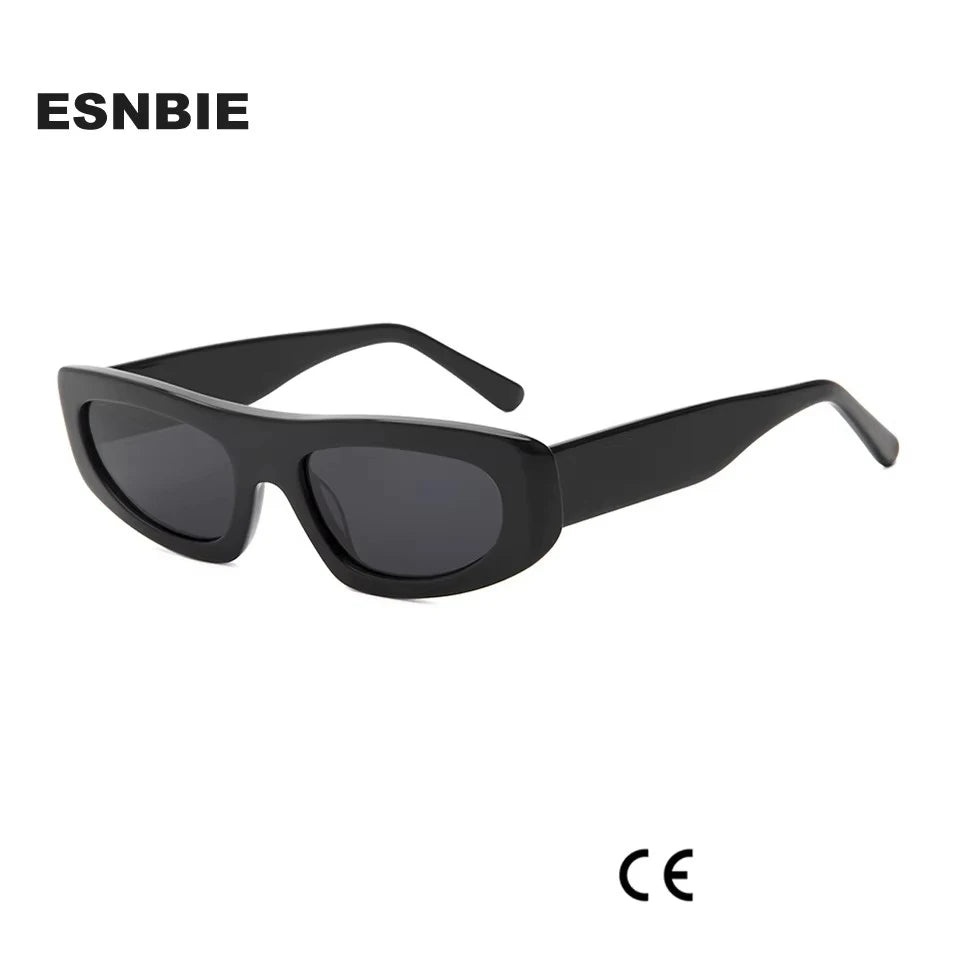 Designer Punk Pilot Sun Glasses For Men Polarized Acetate Sunglasses Female Men Brand Designer Outdoor Trendy Glasses UV400