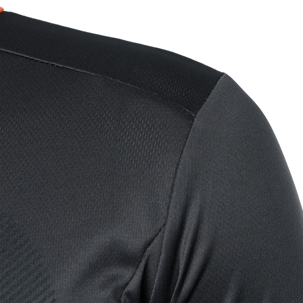 Summer men's fitness sports training Breathable short sleeve quick drying clothes men's sports fashion long sleeve T-shirt