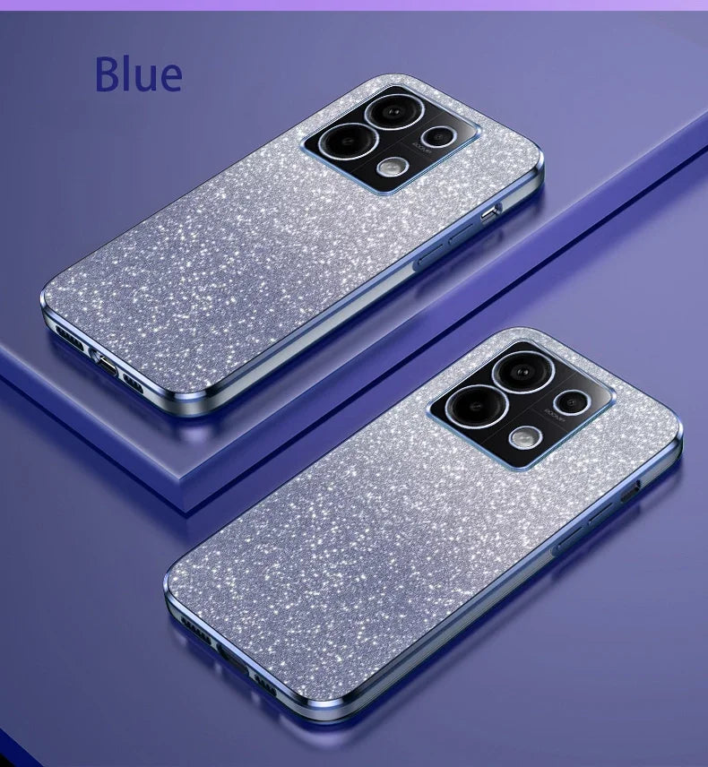 Reno 13 Pro 5G Luxury Shiny Glitter Plating Silicone Case on For Oppo Reno 13 Reno13 13F 13Pro Camera Lens Soft Back Cover Coque