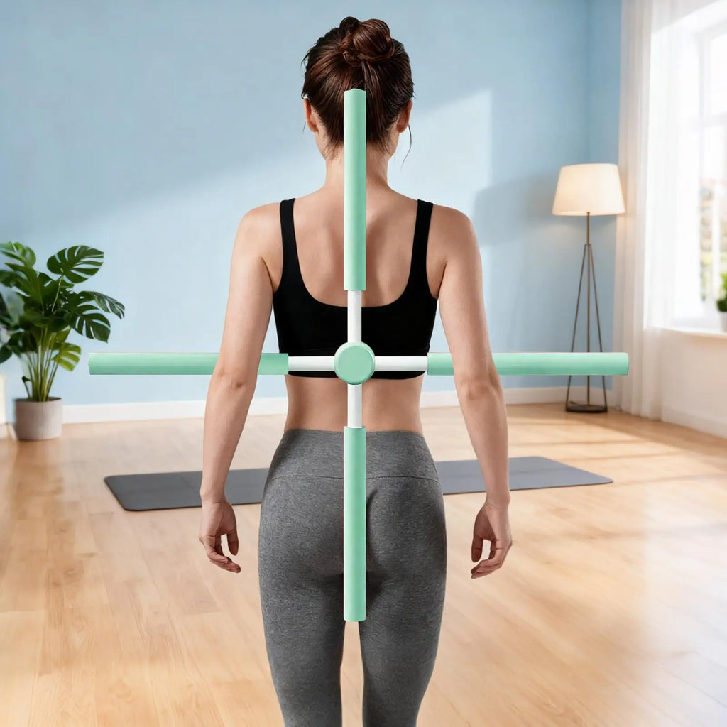 2026 Stretching Stick Telescopic Pilates Stick Neck Hump Corrector Rod For Teens Children Workplace Fitness Yoga Pilates Workout