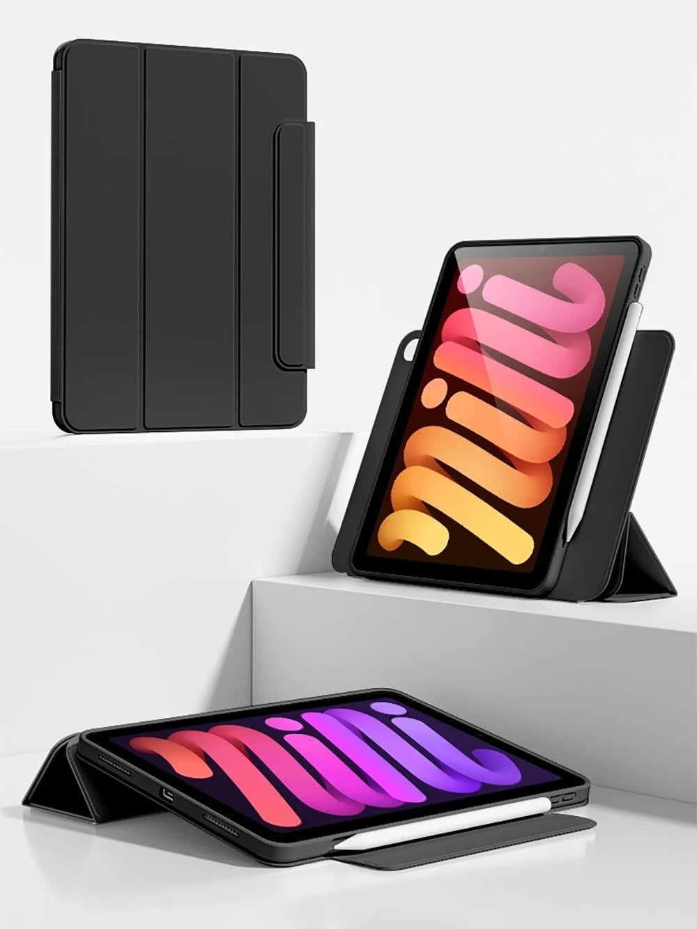 2026 Magnetic Case For iPad Air 11 13 inch 2025 M5 M2 Tablet for iPad Pro 11 13 inch Case Mini A17 7/6 Air 4 5 10.9" Smart Cover