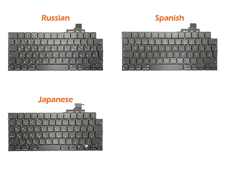 Laptop A2681 A2941 A3113 A3114 A3240 A3241 Keyboard For Macbook Air M2 M3 M4 13" 15" Keyboards Replacement 2022-2025