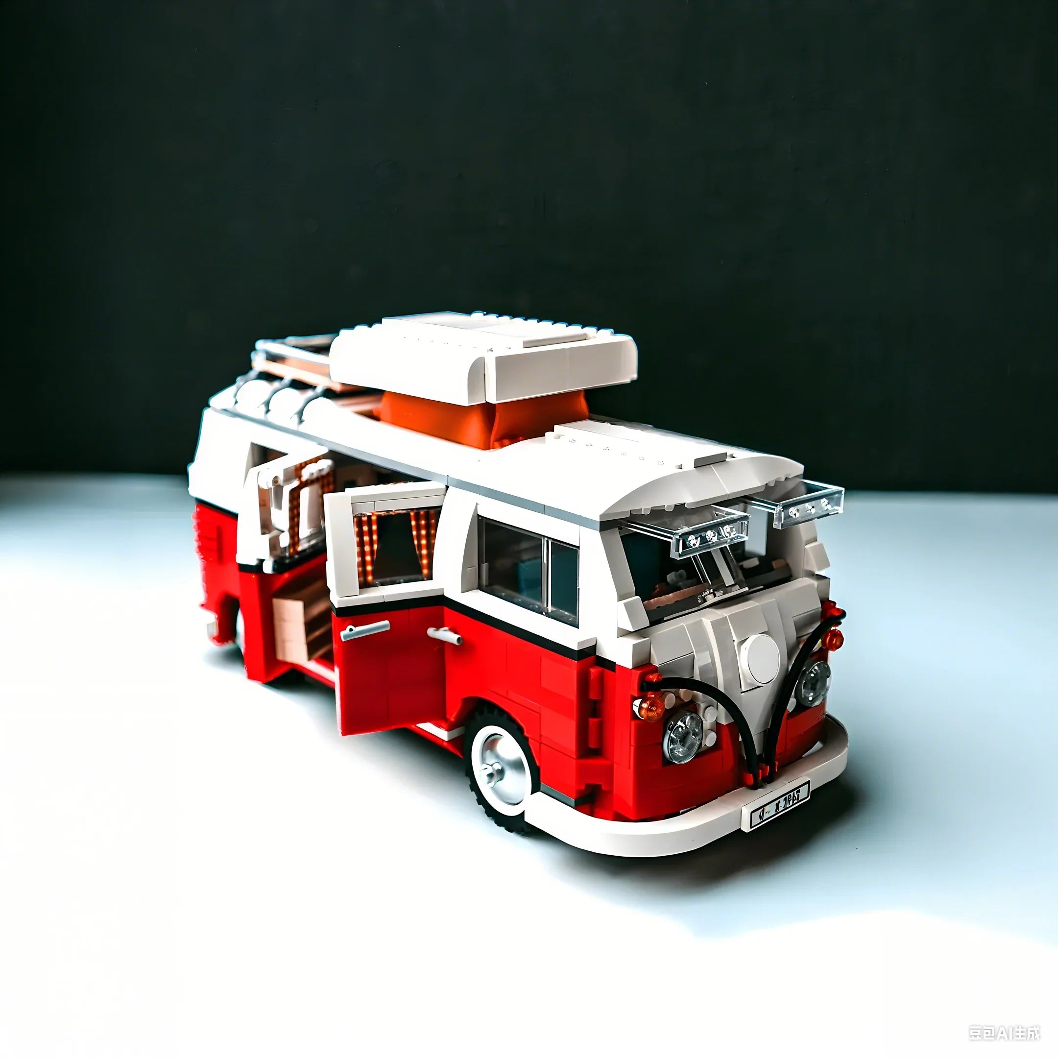 Technical Creative Travel Car Camper City Trip Vehicle Truck Party Gifts Holiday Assemble Suit