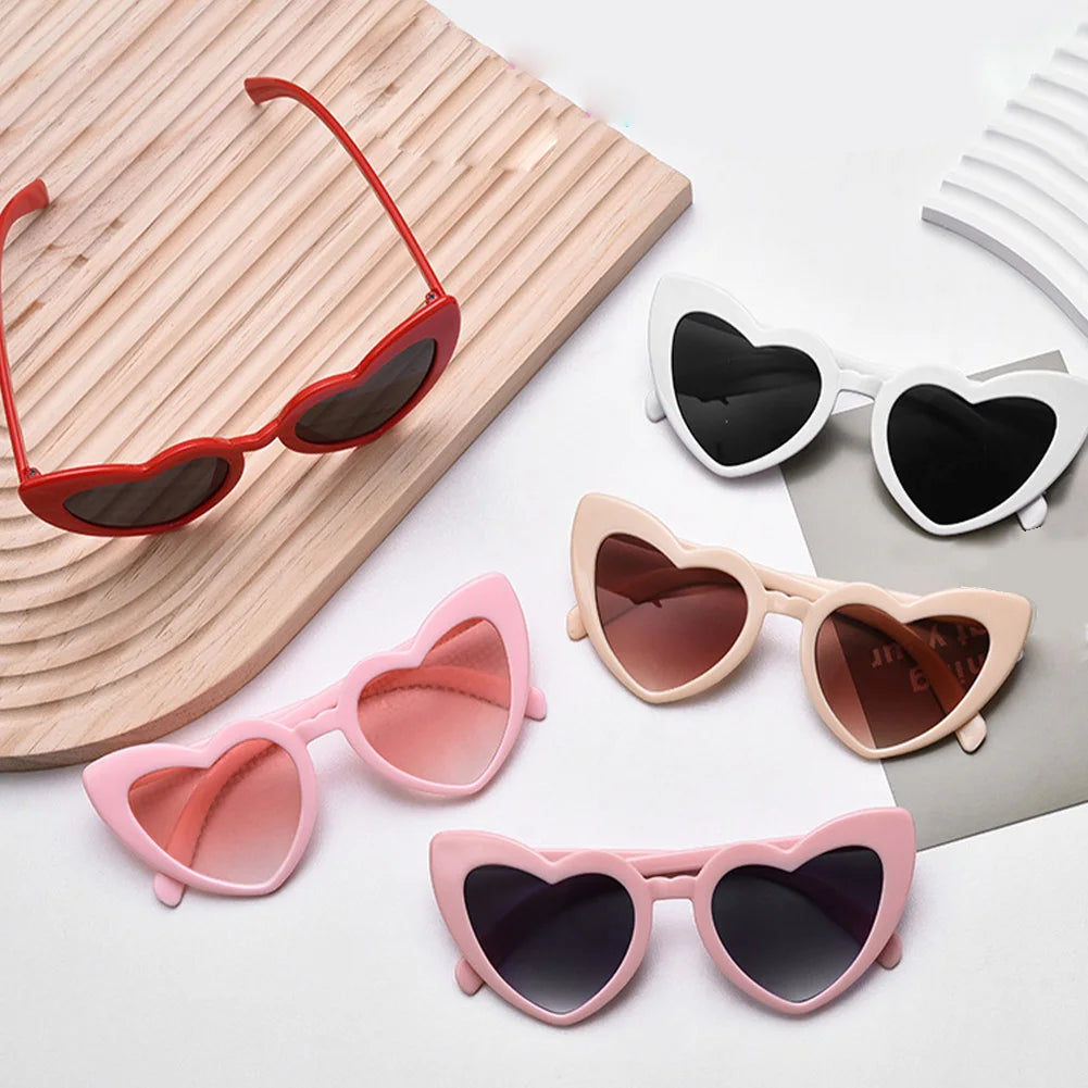 Love Special Effect Heart-shaped Glasses Fashion Heart Diffraction Sunglasses Watch The Night Lights Become Love Special Effect