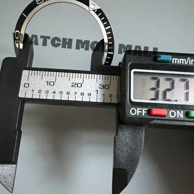 MOD Watch Aluminum Bezel Fit for Omega Sea-master Planet Ocean 45.5mm Watch