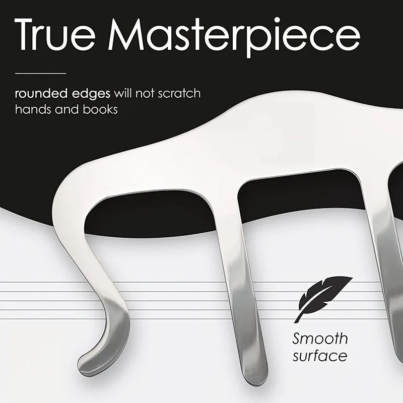1pc Large Music Book Clip - Effortlessly Holds and Displays Sheet Music for Easy Reading, Perfect for Piano, Guitar, and So On