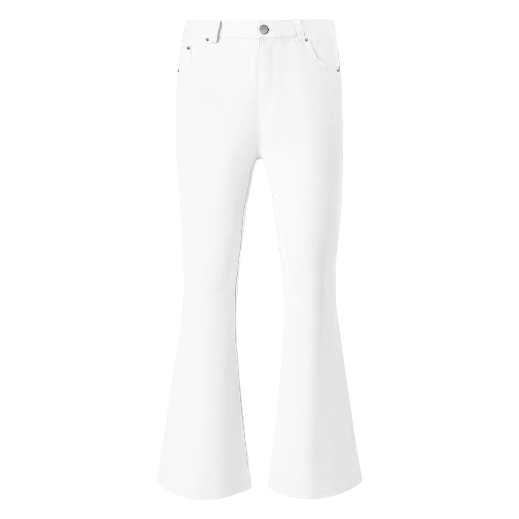 Men's fashion Retro Disco Flared Pants Loose Stretch Vintage Trousers Fit Flared Comfortable Retro Stretch Twill Men's Trousers