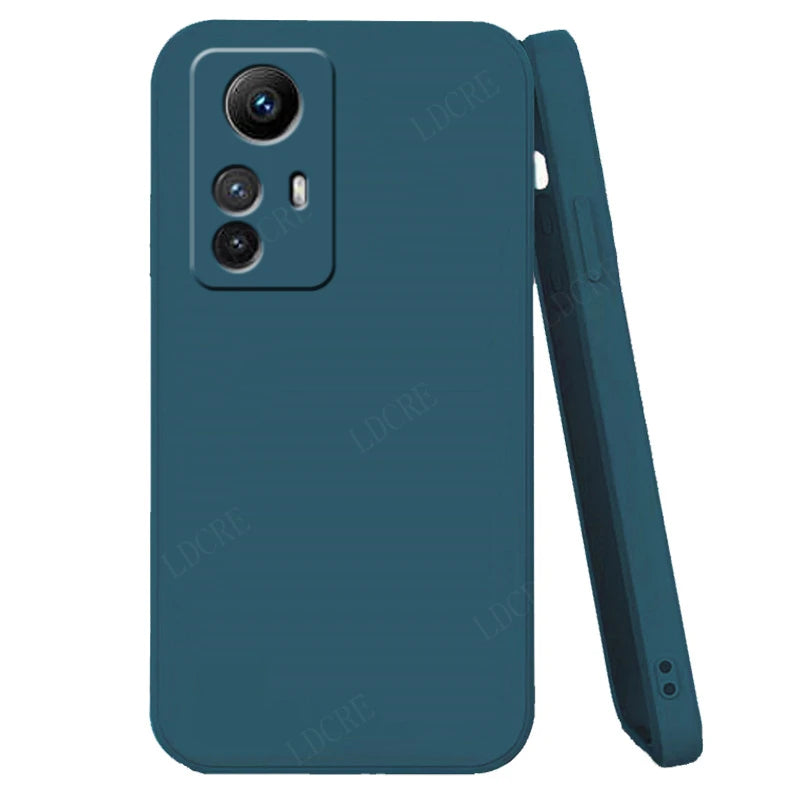 For Cover Xiaomi Redmi Note 12S Case Redmi Note 12S Capas Back Liquid Silicone Soft TPU Fundas Redmi Note 10 11 12 Pro Plus 12S