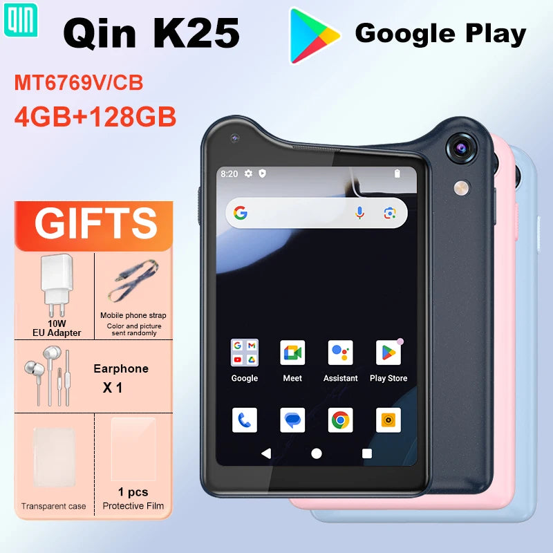 Qin K25 MTK G81 3.54 Inch 4GB 128GB Wifi Bluetooth Touch screen 640*960 Duoqin Global Version Android 14 Phone