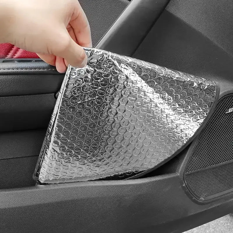 Car Steering Wheel Sun Shade Double Thick Sun Protection Foldable Anti-uv Sunscreen Car Supplies Car Steering Wheel Cover Silver