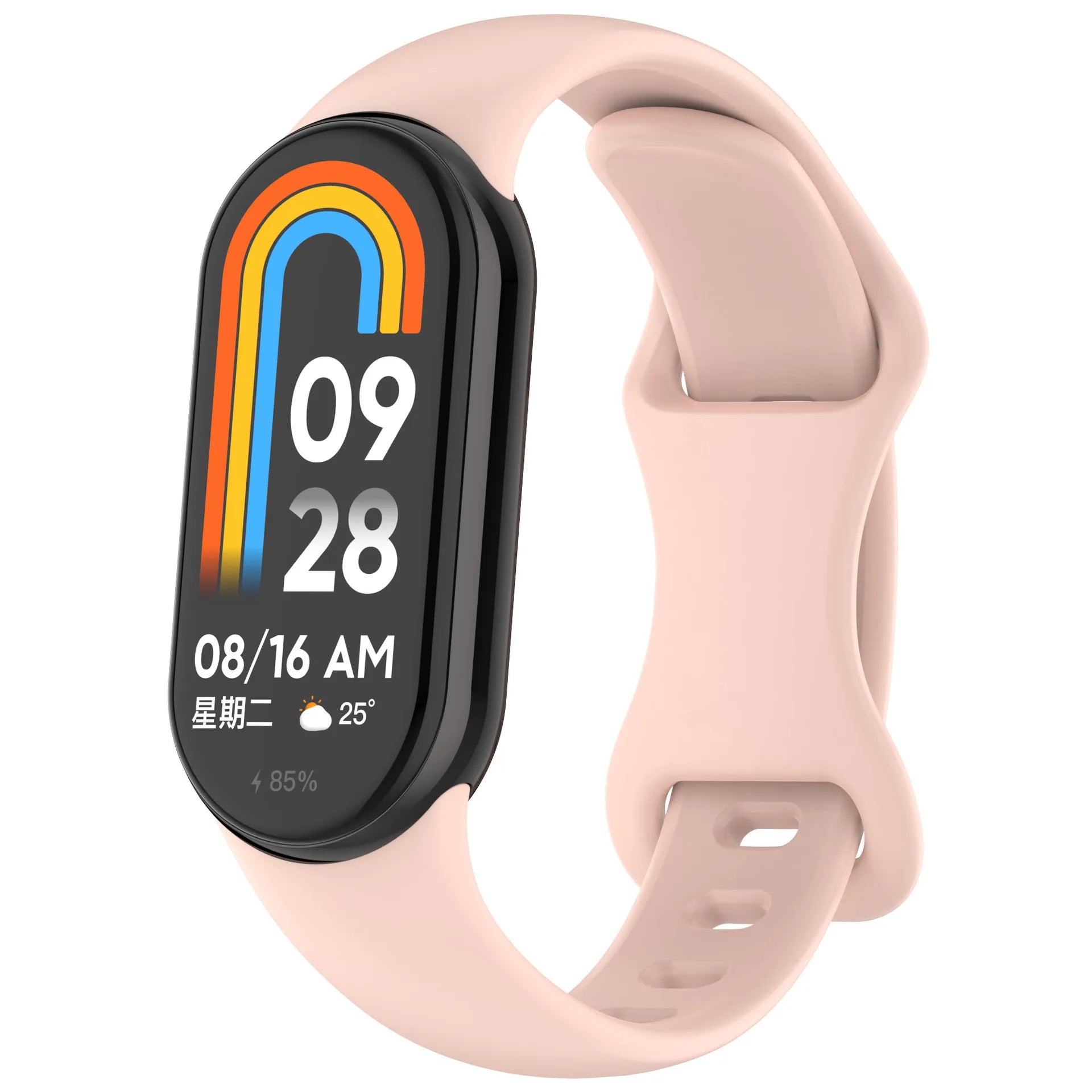 Silicone Strap for Xiaomi Mi Band 10 9 8 NFC Sport Rubber Bracelet Wristband Correa Xiaomi Smart Band 8 9 10 NFC Accessories