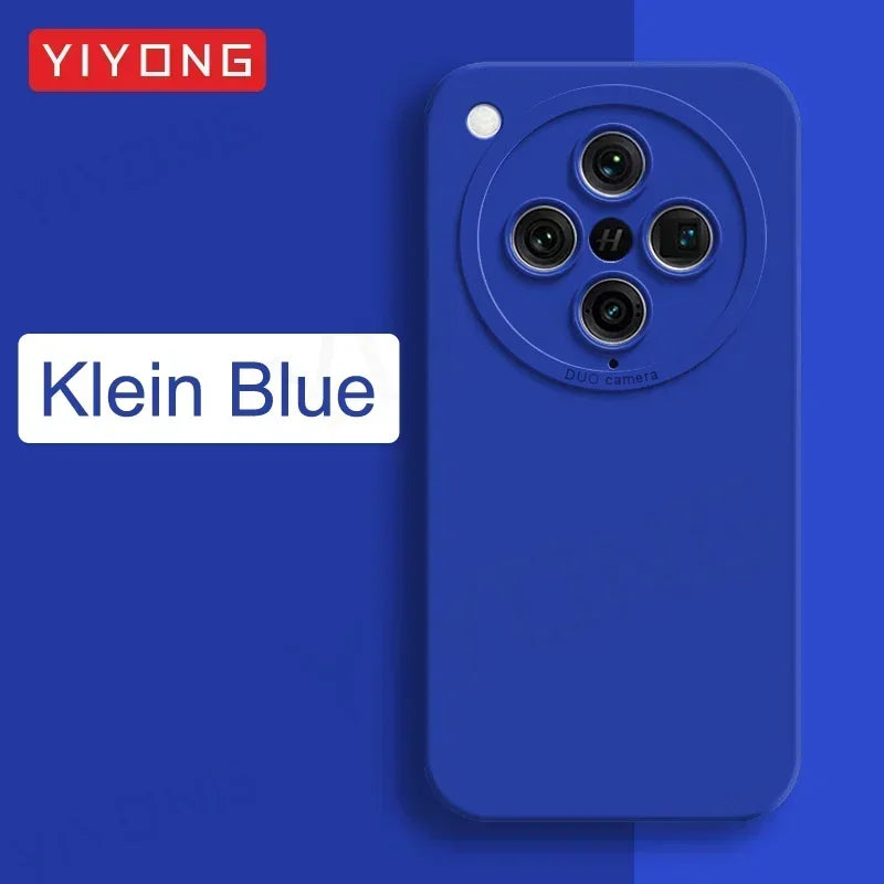 For FindX8 Pro Case YIYONG Silky Feel Liquid Silicone Soft Cover For OPPO Find X8 Ultra X9 Pro FindX9 5G Shockproof Phone Cases