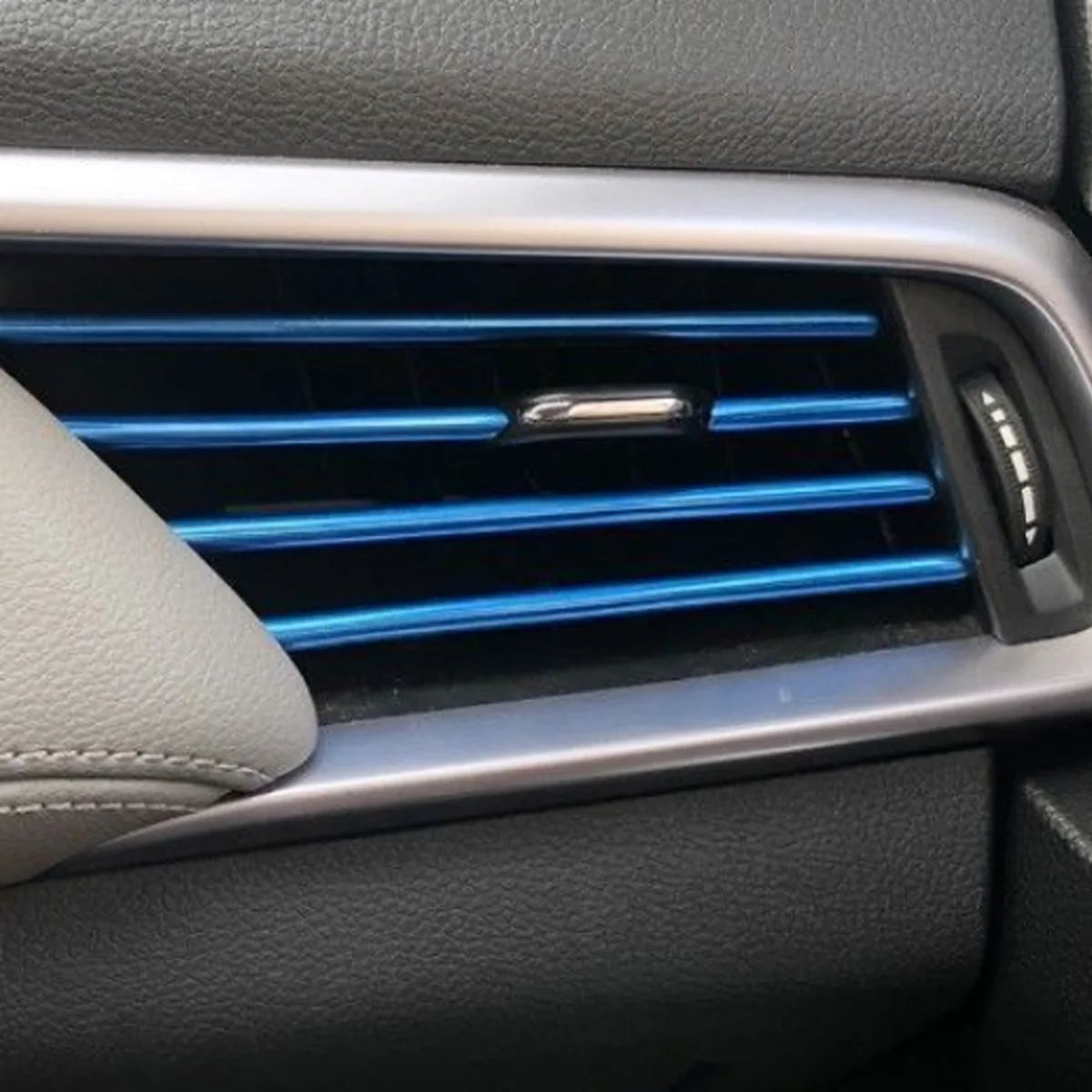 10 pcs 20cm car air conditioning vent decoration U-shaped decorative strips for bendable and cutting car door corners