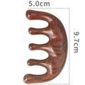 massager  Acupoint Massager Head Sandalwood Hair Comb Scalp Relax Portable Wooden Handle Comb Anti-static Styling Tool