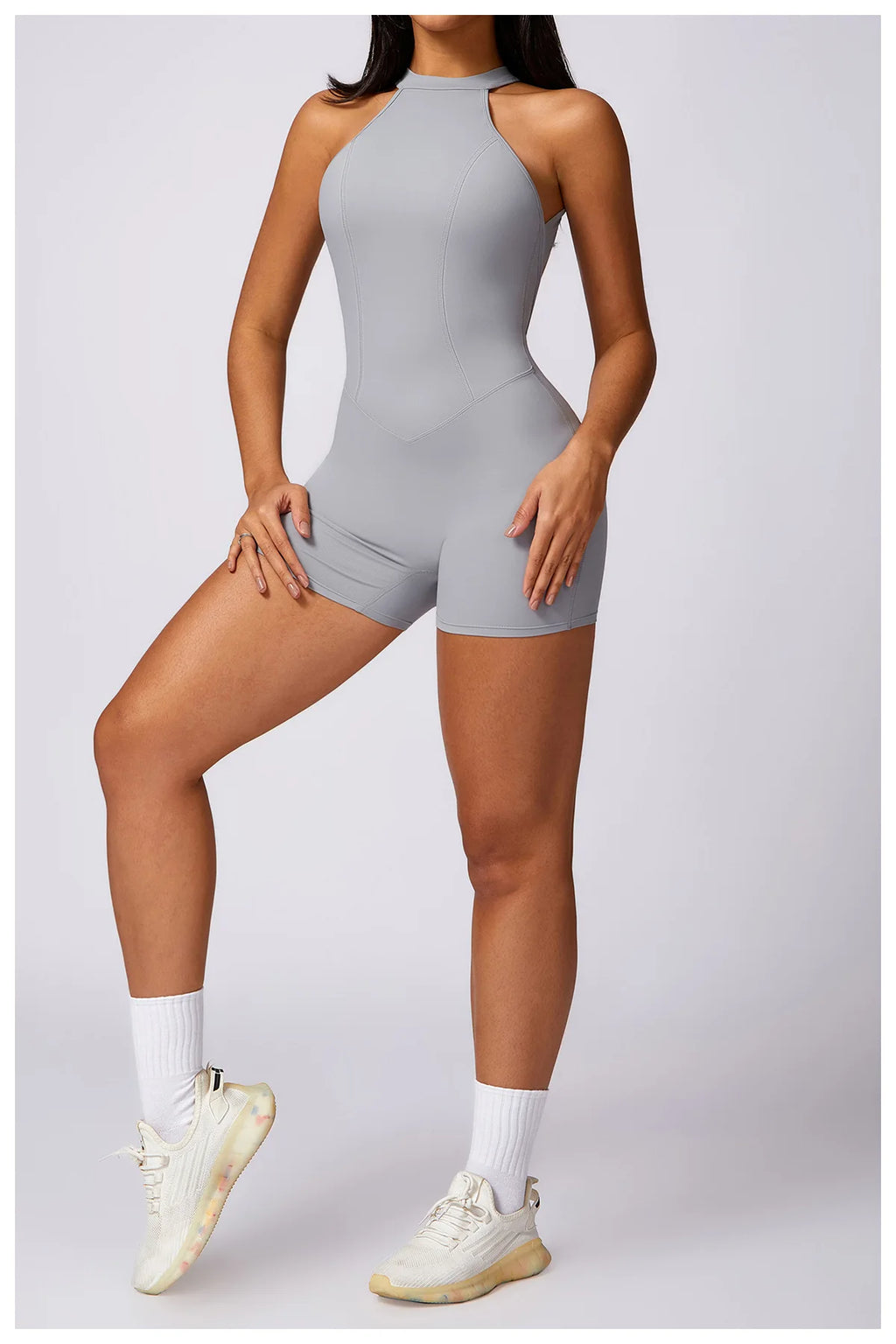 Women's 2024 New INS Network Red Same Hip Lift Back Outdoor Running Tight Exercise Quick Dry Yoga  Fitness Jumpsuit