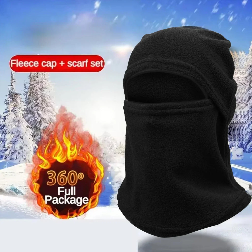Winter Warm Balaclava Cap Outdoor Keep Warm Windproof Full Face Mask Bicycle Motorcycle Helmet Inner Cap Men Women Cycling Mask