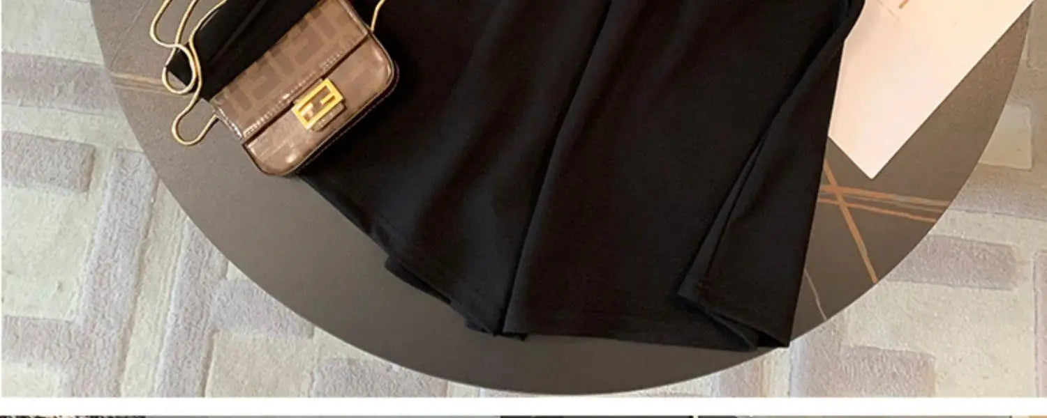 Ladies Summer Women Sexy Short Sleeve Tops T Shirt Shirts Elegant Love Beads Party Casual Shorts Pockets 2 Pieces Sets Suits