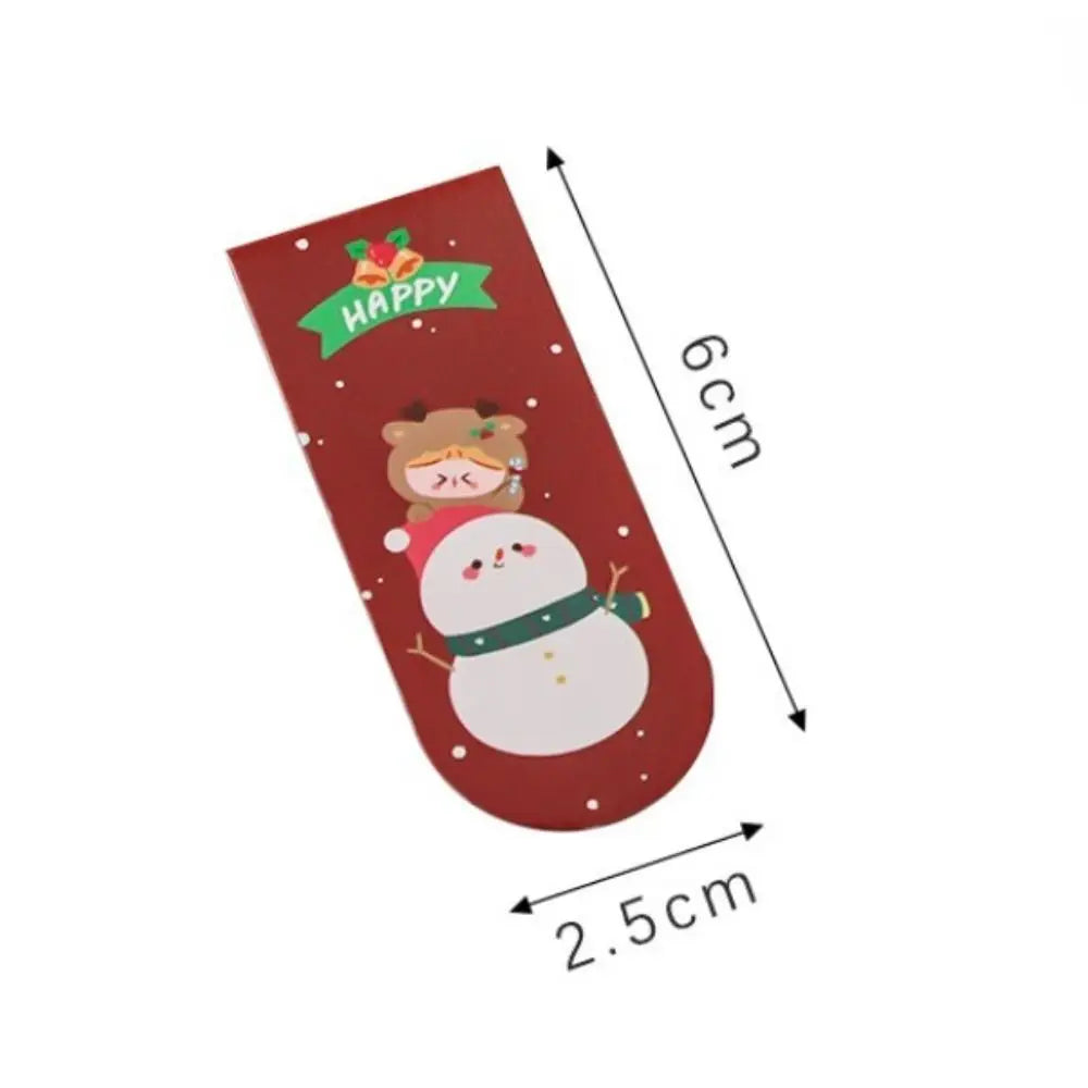 Office Supplies Gifts For Teacher Student Stationery Reading Marker Magnetic Bookmarks Christmas Bookmarks Book Page Folder