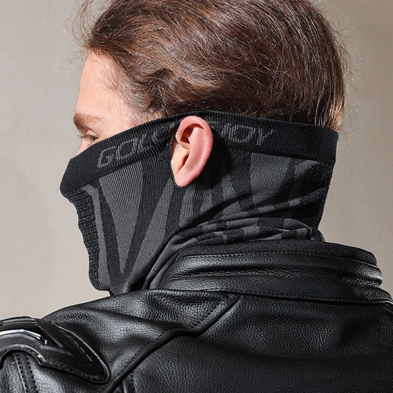 Motorcycle Mask Winter Half Face Mask Windproof Cycling Snowboard Ski Hiking Masks Sport Scarf Neck Gaiter Warm Bicycle Mask