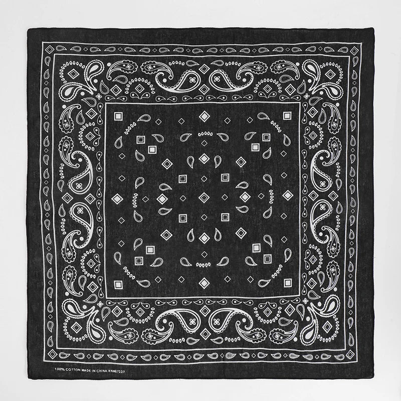 f151 Unisex Hiphop Cotton Bandanas Face Mask Scarf Headwear Women Snood Headband Men Fishing Mask Hiking Balaclava Handkerchief
