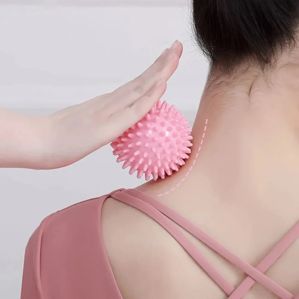Massage Ball Fascia Ball for Muscle Relaxation Yoga Fitness Shoulder Neck Foot Massage Hard Meridian Massage Ball