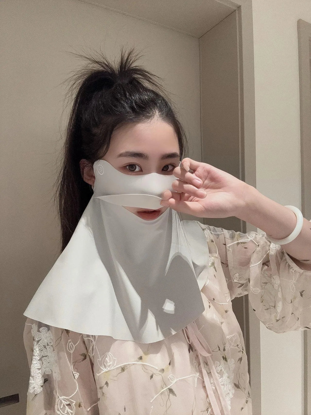 Sunscreen Face Mask, Neck Protection, Sun Protection, Ice Silk Mask, UV Protection, Cycling, Outdoor, Breathable, Sun Shading
